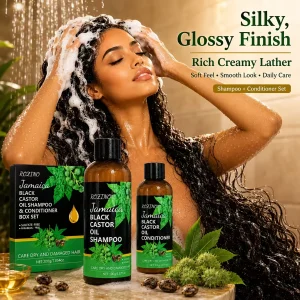 Black Castor Oil Shampoo and Conditioner